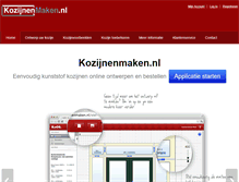 Tablet Screenshot of kozijnenmaken.nl